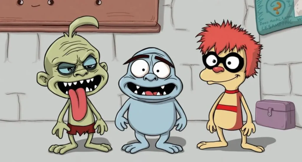 Iconic Ugly Cartoon Characters: