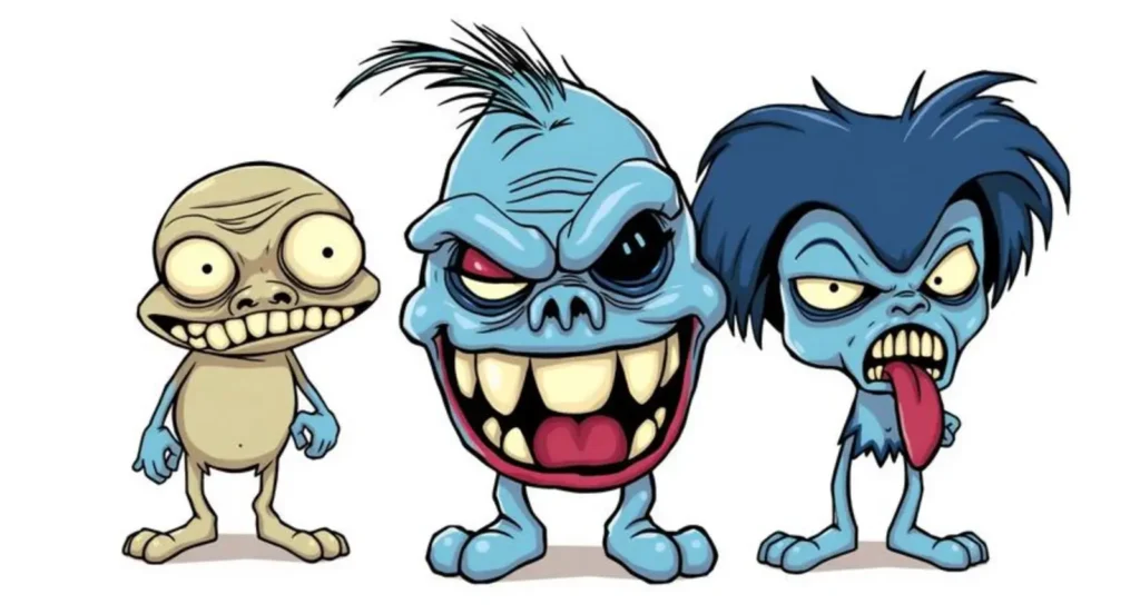 Iconic Ugly Cartoon Characters: