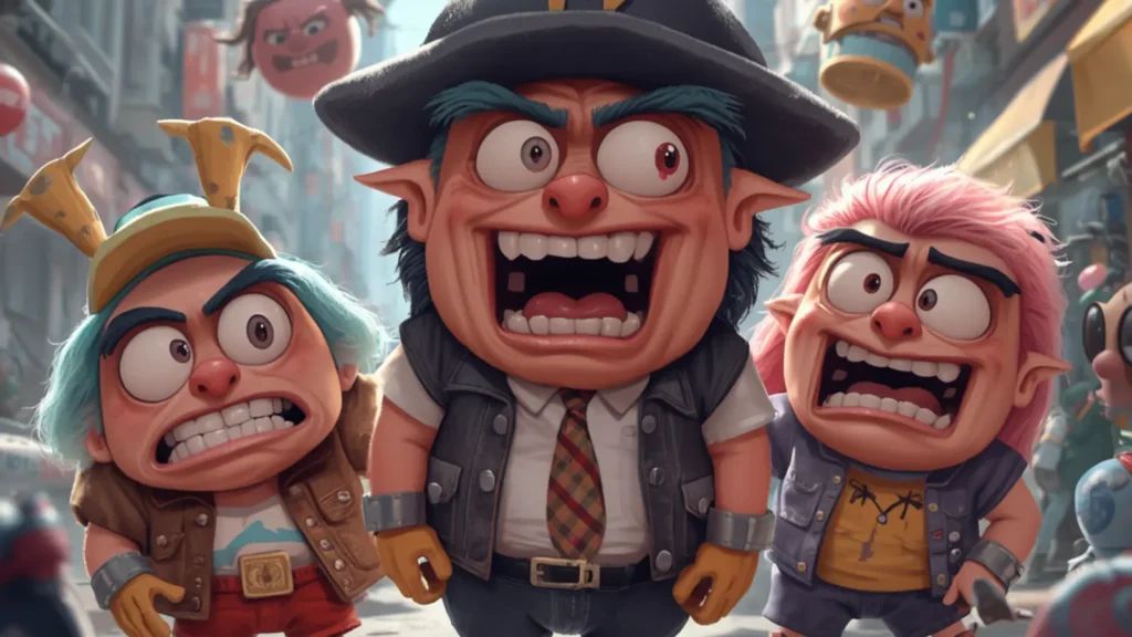 Iconic Ugly Cartoon Characters:
