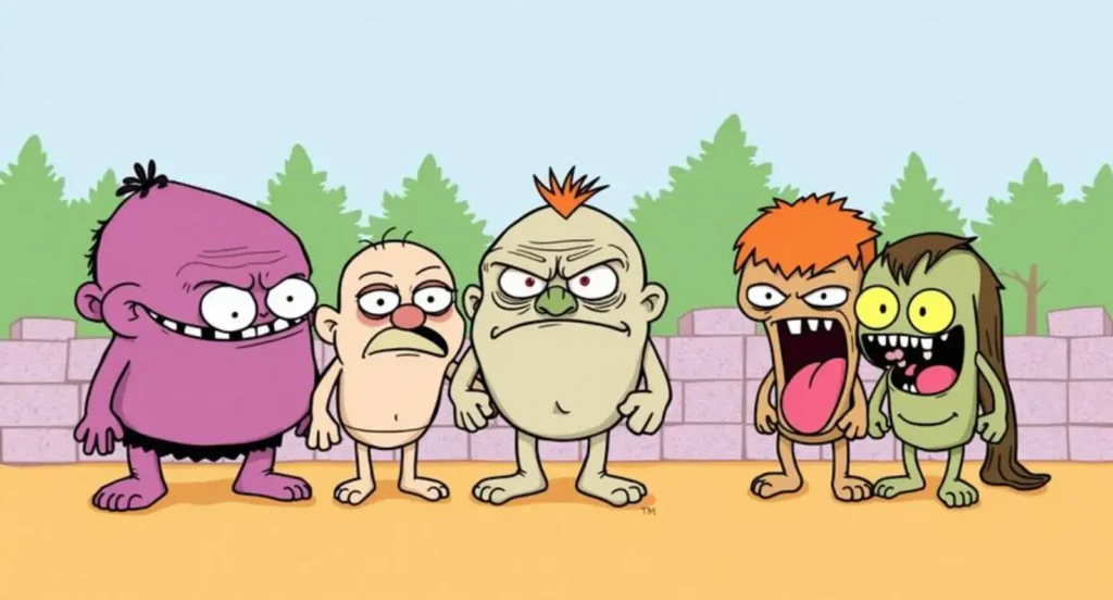 Iconic Ugly Cartoon Characters: