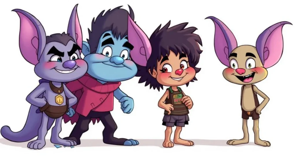 cartoon characters that start with v