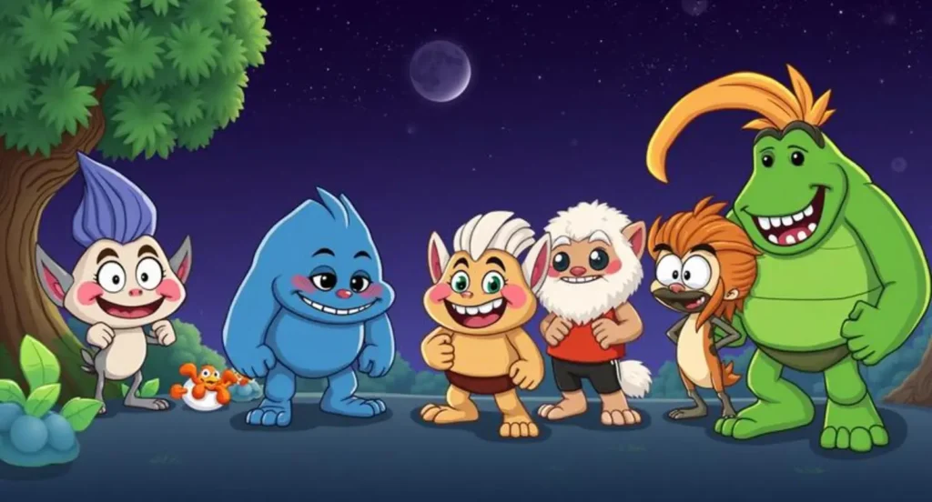 cartoon characters that start with v