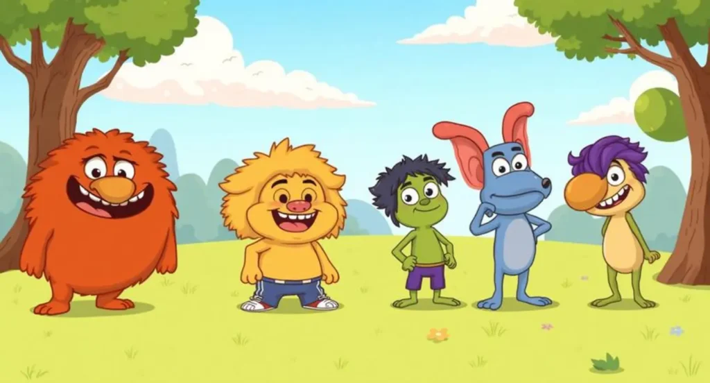 cartoon characters that start with v