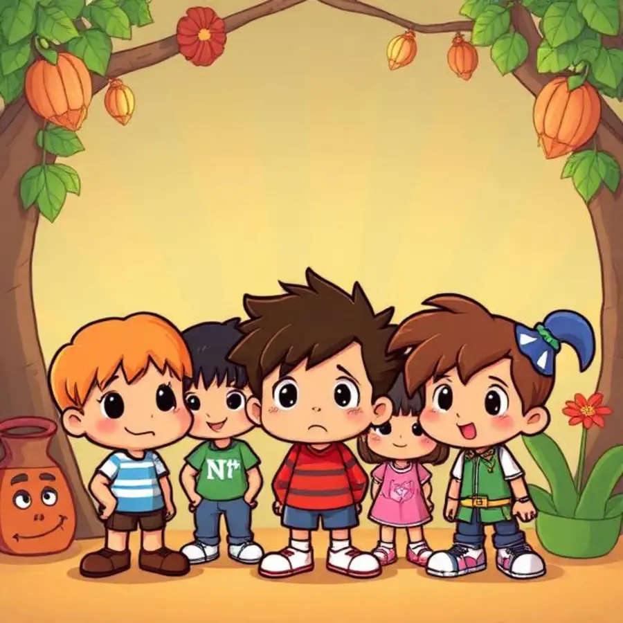 cartoon characters that start with v