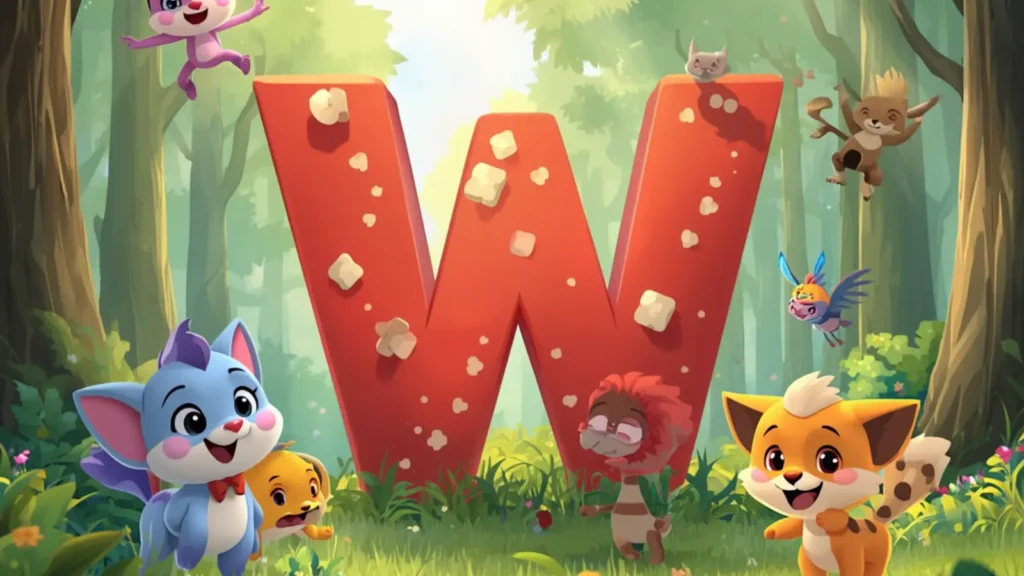 cartoon characters that start with W