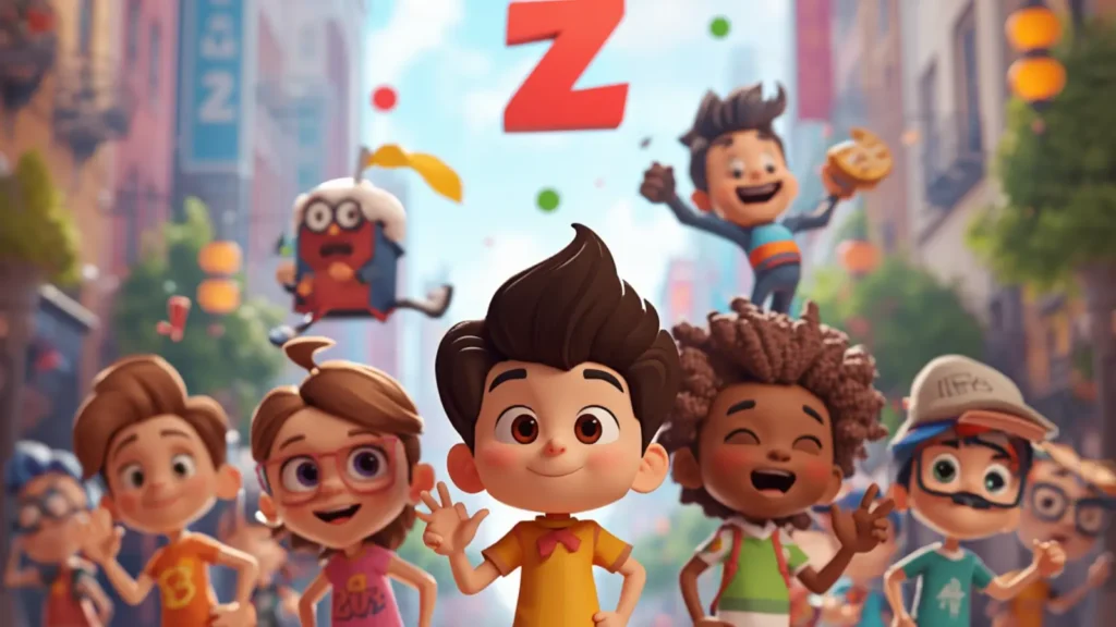 cartoon characters that start with Z
