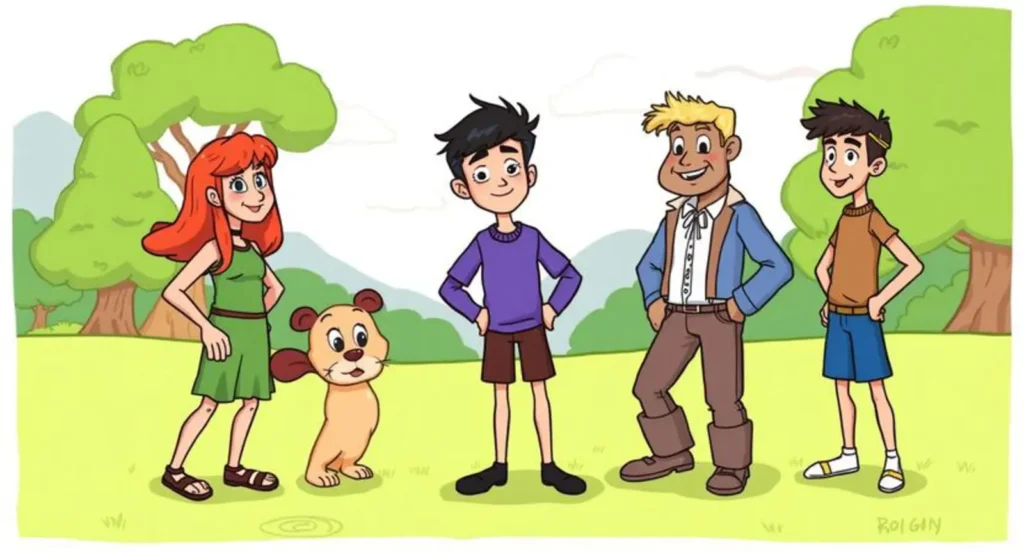 Cartoon Characters That Start with A