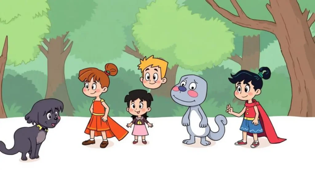 Cartoon Characters That Start with A 5