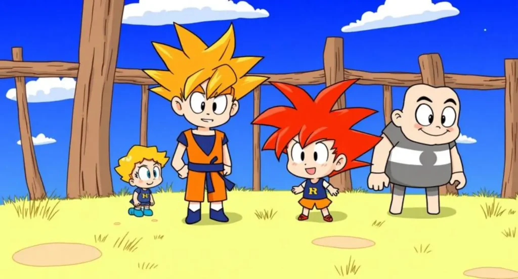 Cartoon Characters with Orange Hair
