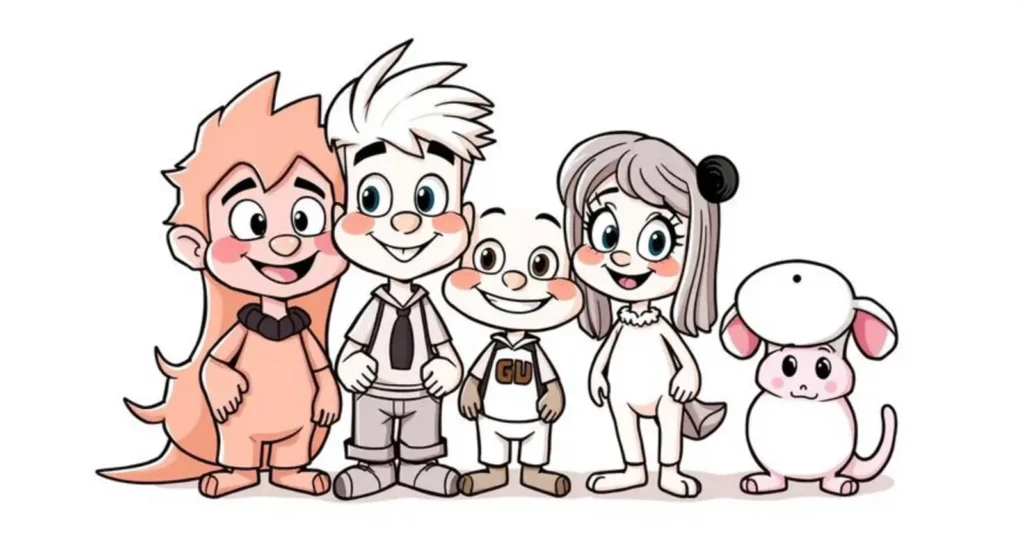 cartoon characters that start with C