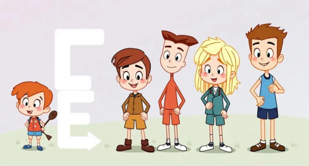 cartoon characters that start with E