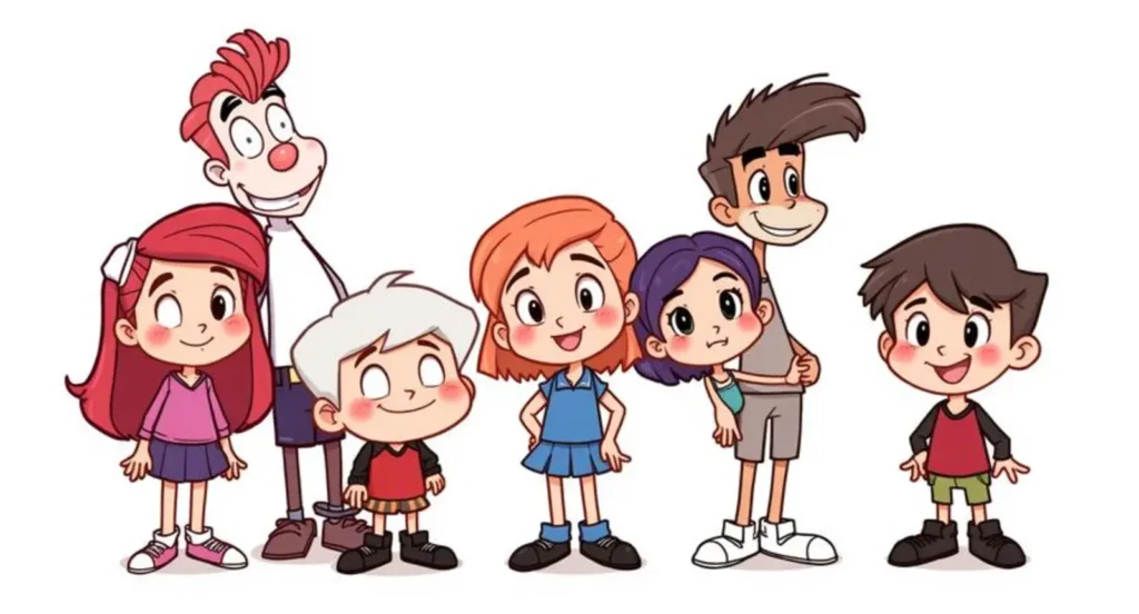 cartoon characters that start with E