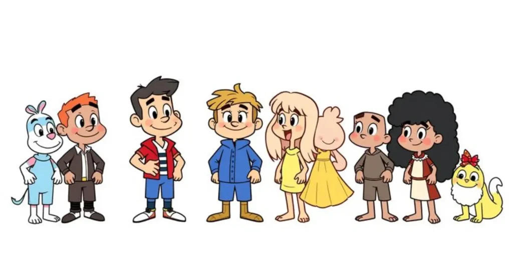 cartoon characters that start with G