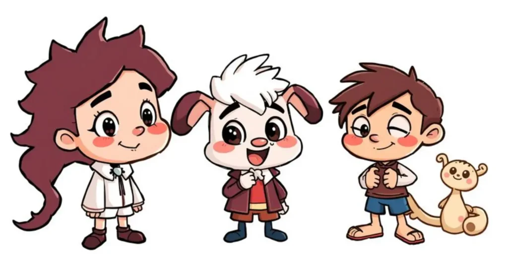 cartoon characters that start with G