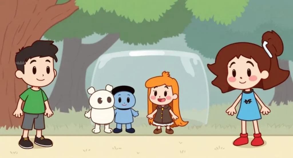 cartoon characters that start with N