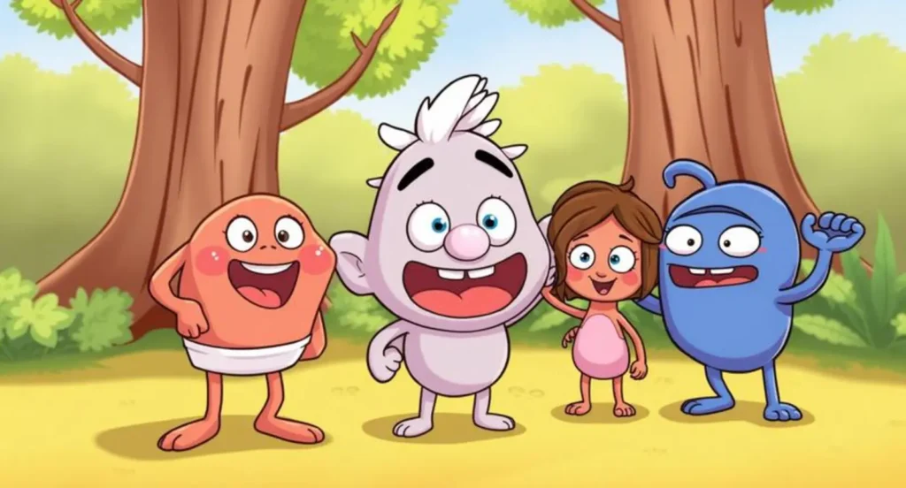 cartoon characters that start with O
