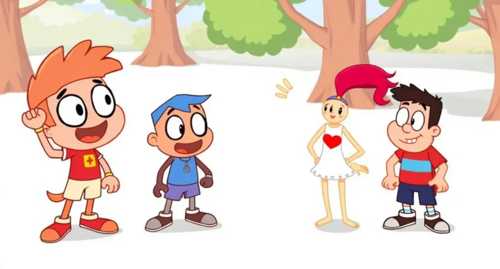 cartoon characters that start with O