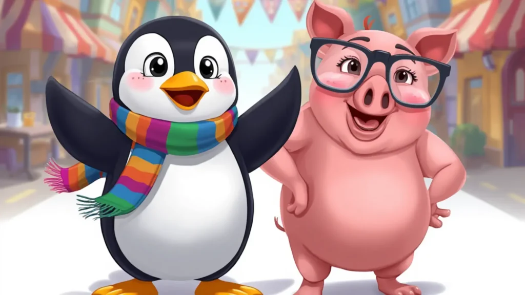 cartoon characters that start with P