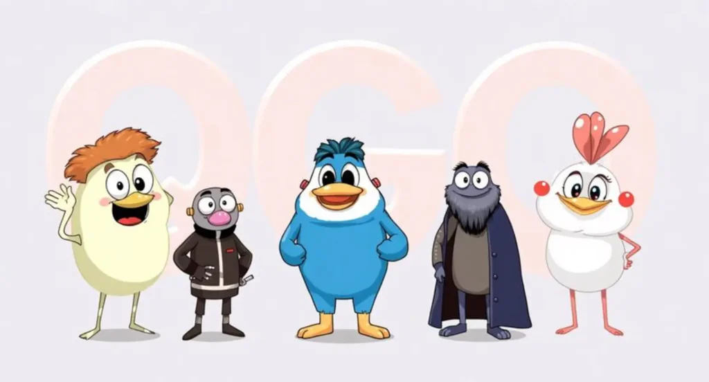 cartoon characters that start with Q