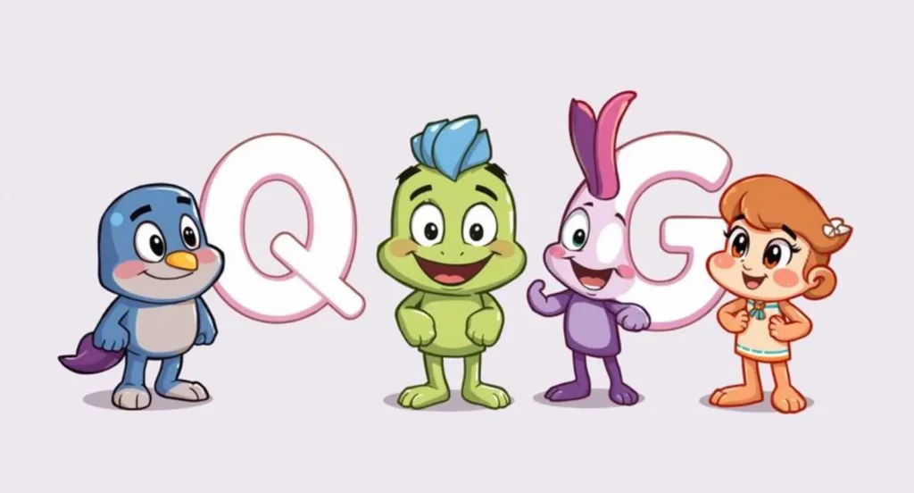 cartoon characters that start with Q