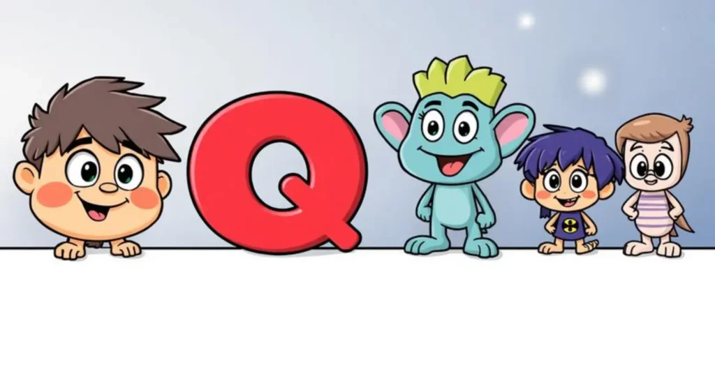 cartoon characters that start with Q