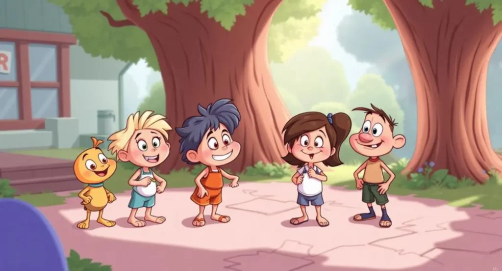 cartoon characters that start with  R