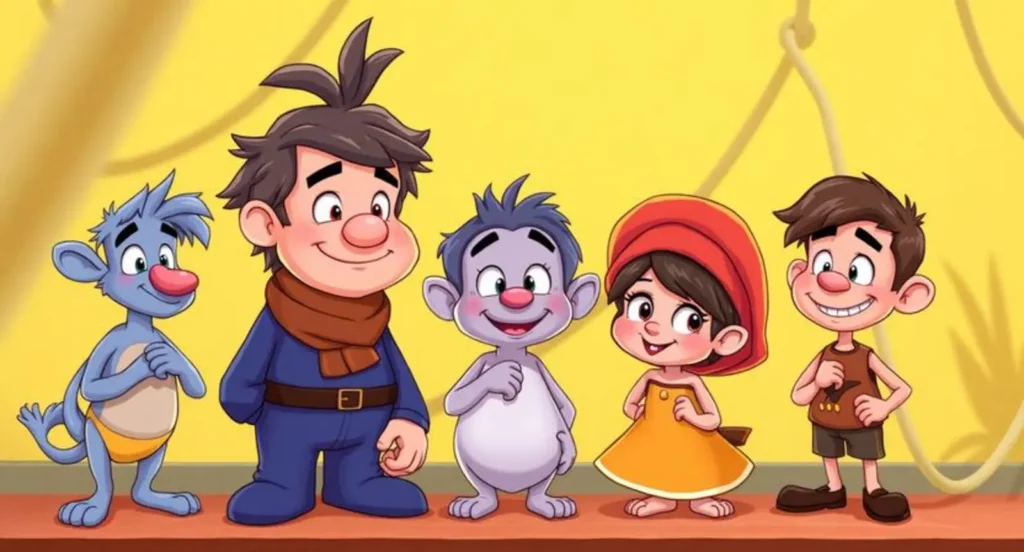 cartoon characters that start with R