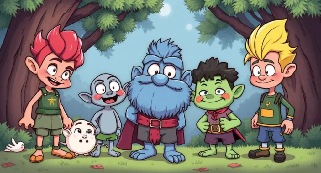 cartoon characters that start with S