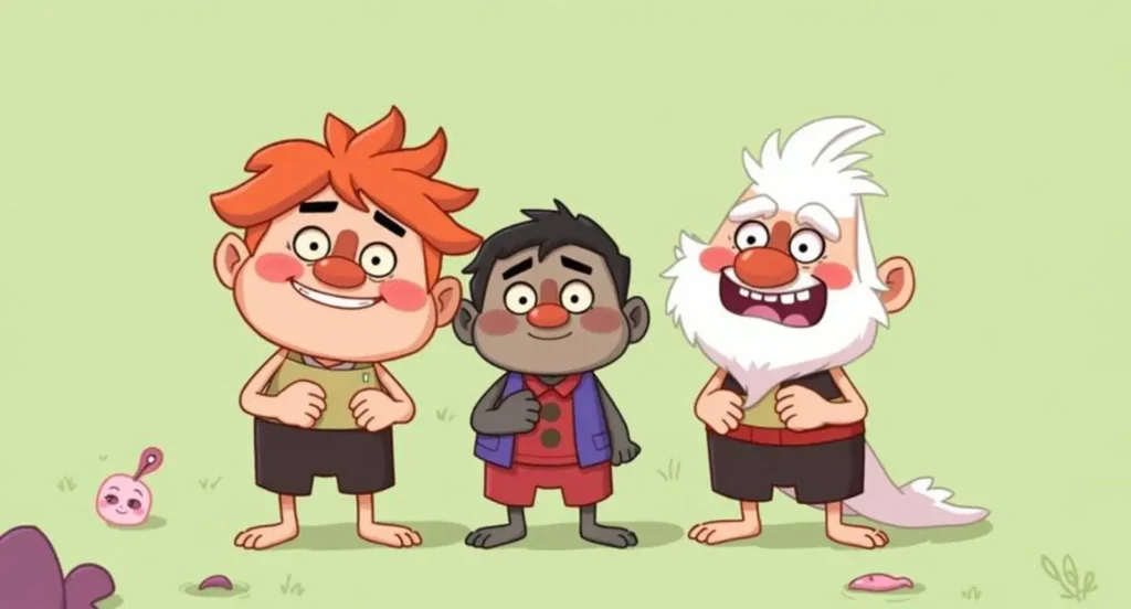 cartoon characters that start with S