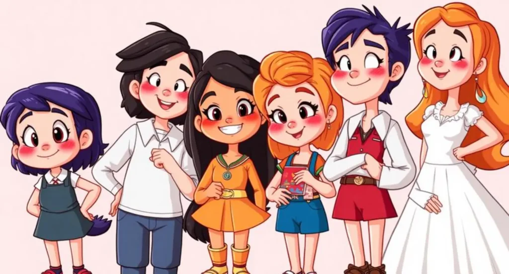 cartoon characters that start with d
