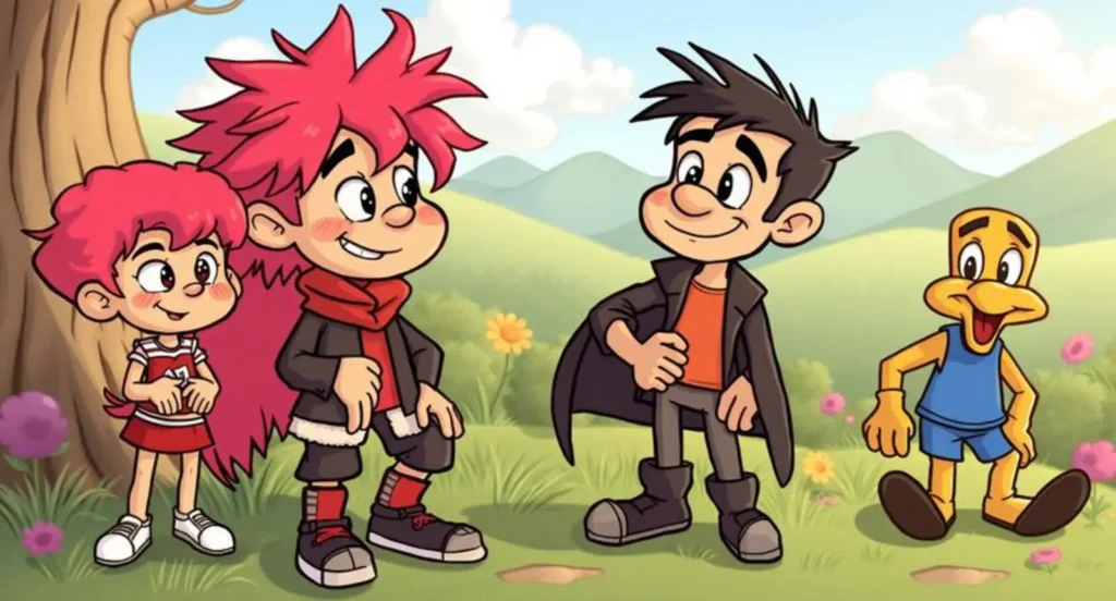 cartoon characters that start with d