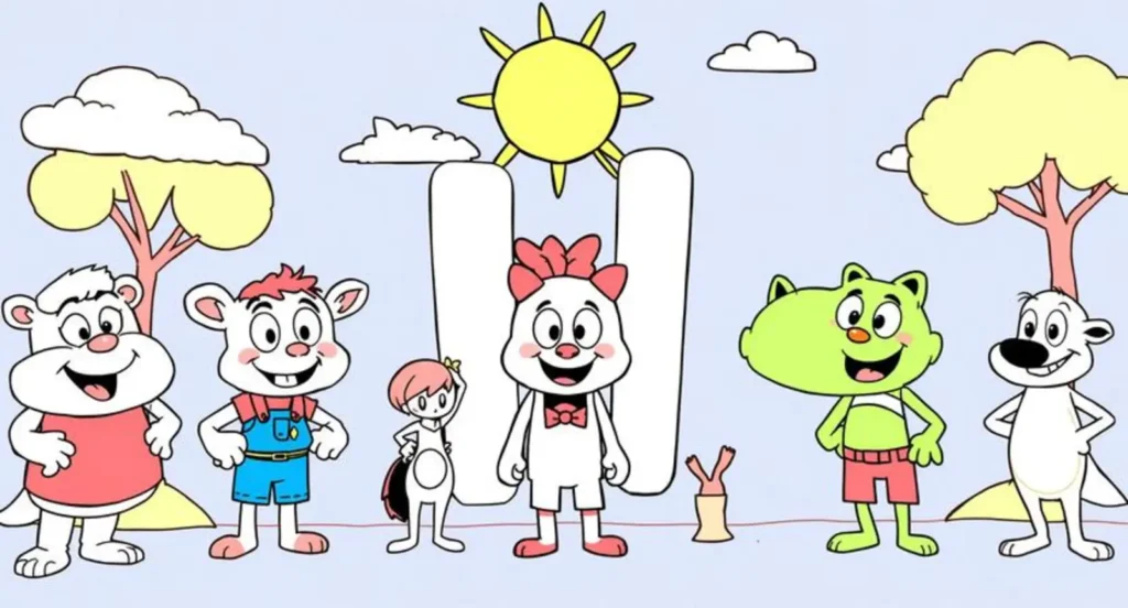 cartoon characters that start with h