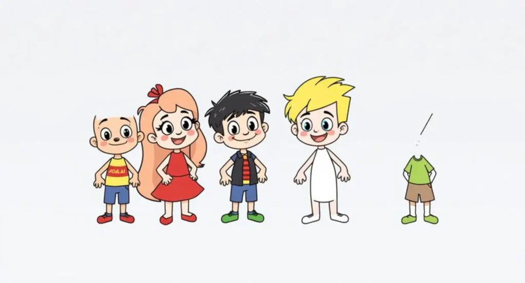 cartoon characters that start with j