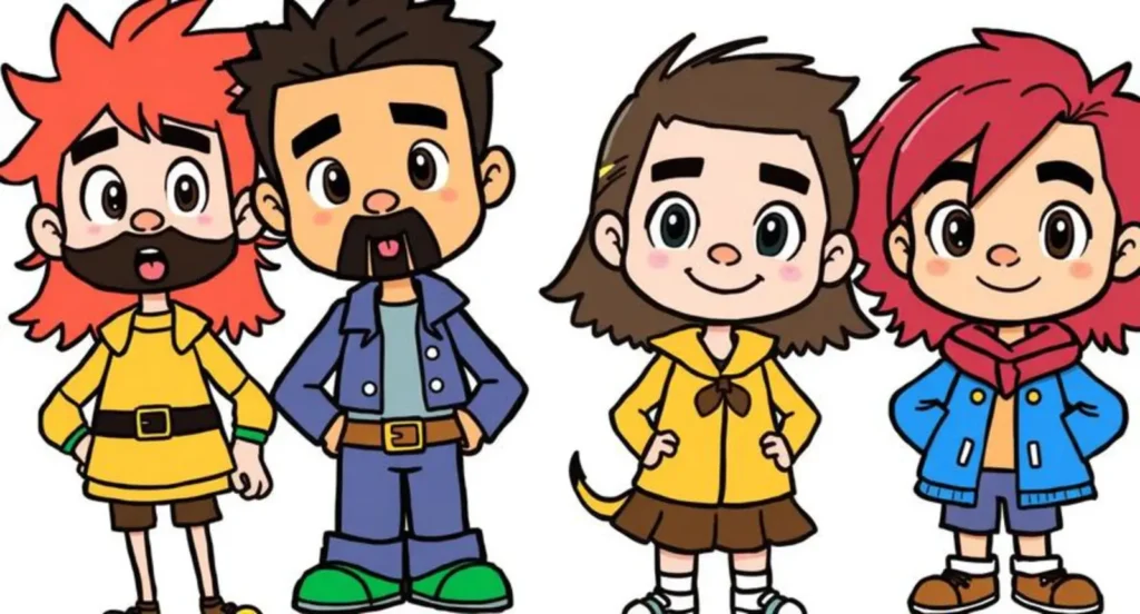 cartoon characters that start with j