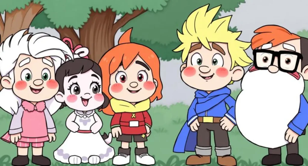 cartoon characters that start with j