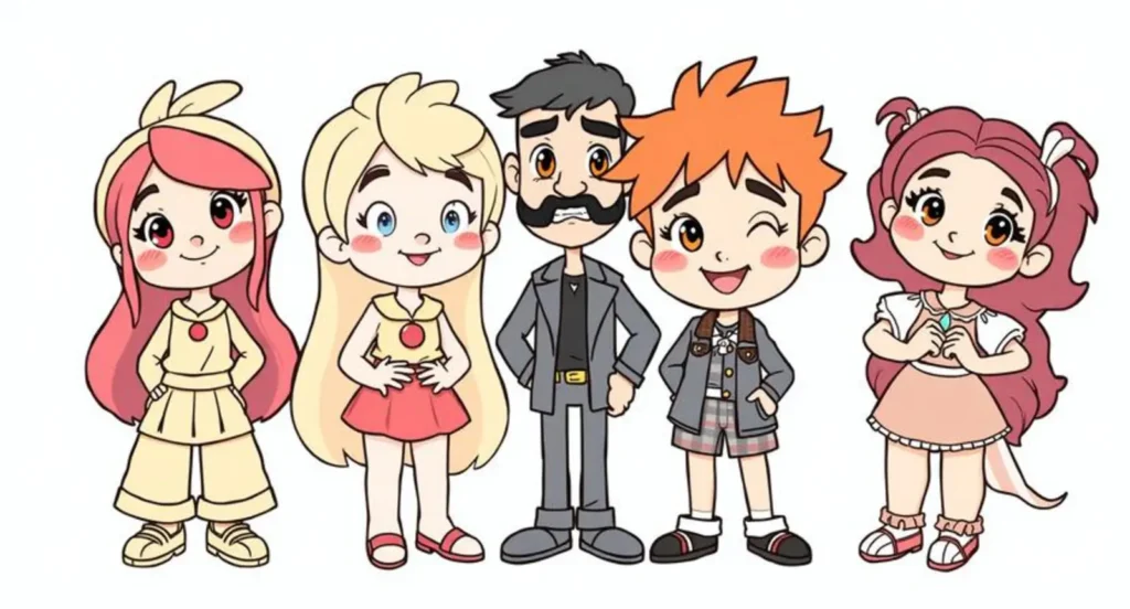 cartoon characters that start with j