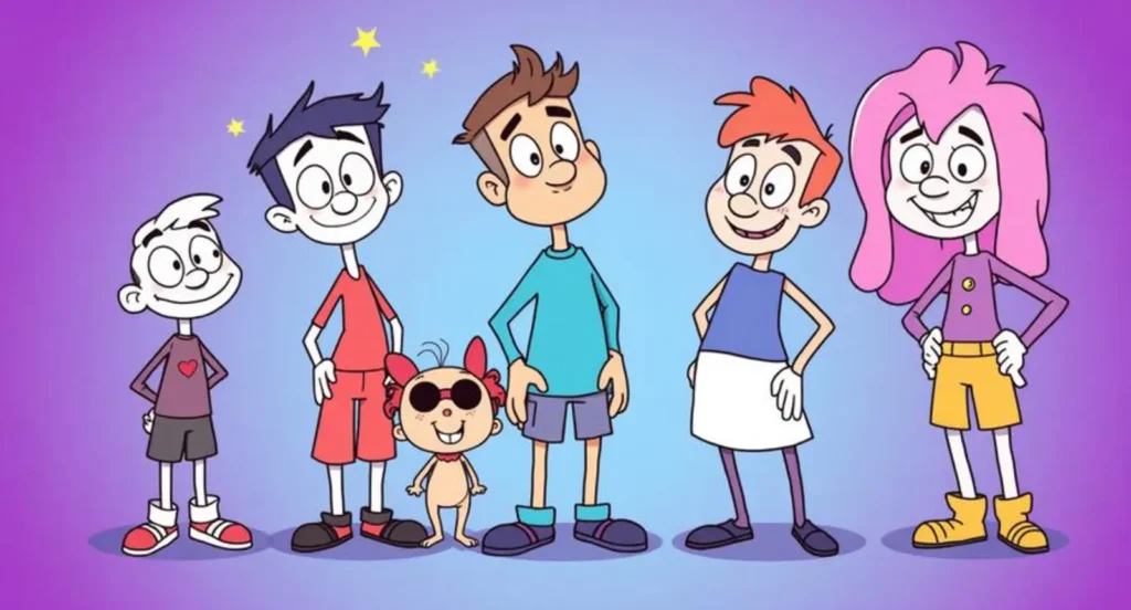 cartoon characters that start with j