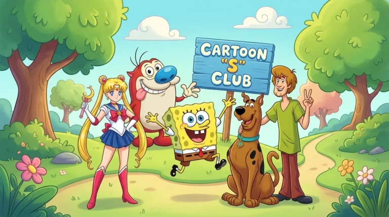 cartoon characters that start with S