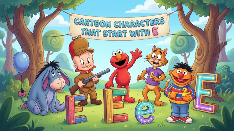 cartoon characters-that start with E